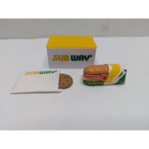 🍁 3/$20 Zuru 5 Mini Foodie Brands SUBWAY Lot Sub Cookie Box Miniature Barbie